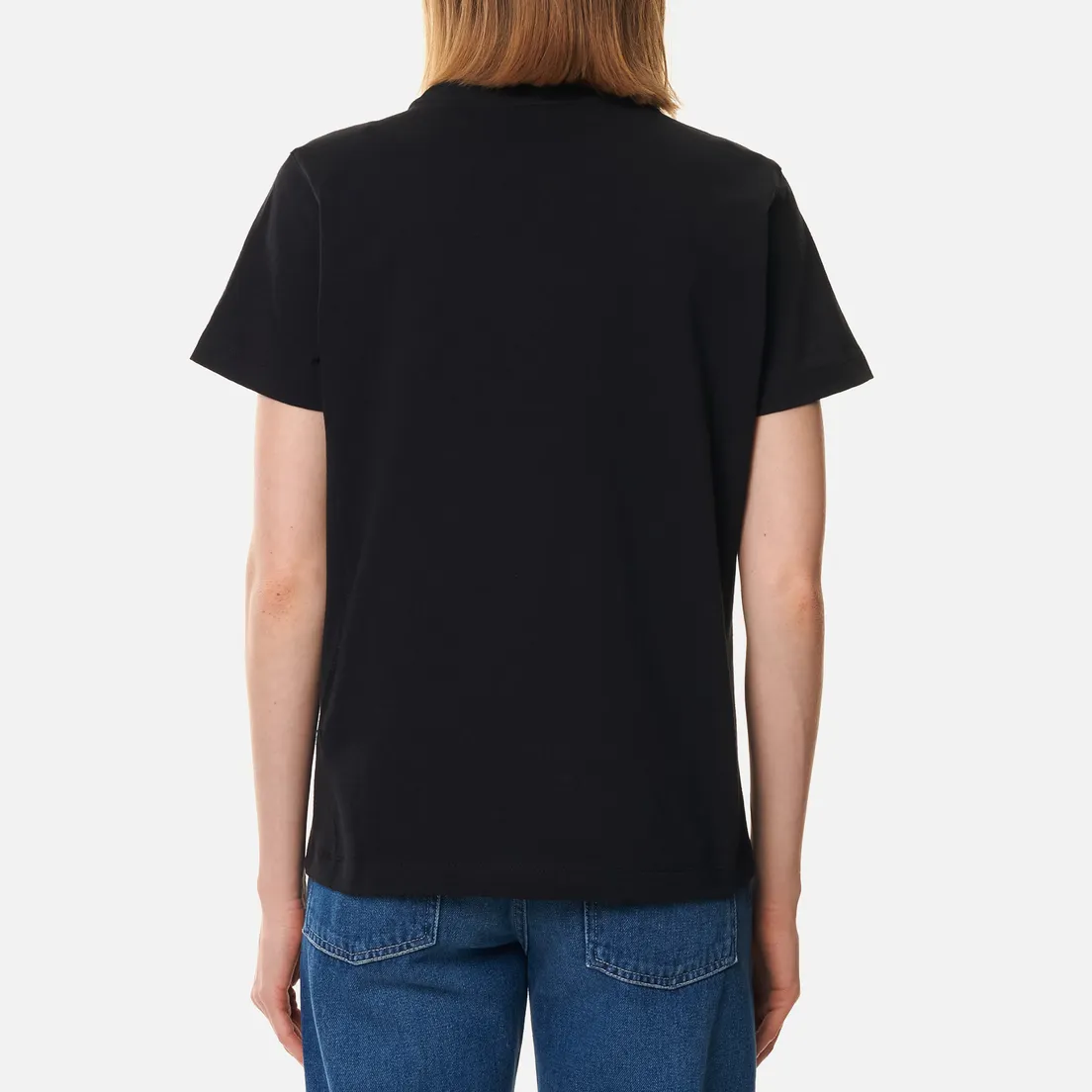 Champion Reverse Weave Женская футболка Embroidered C Logo Chest And Sleeve