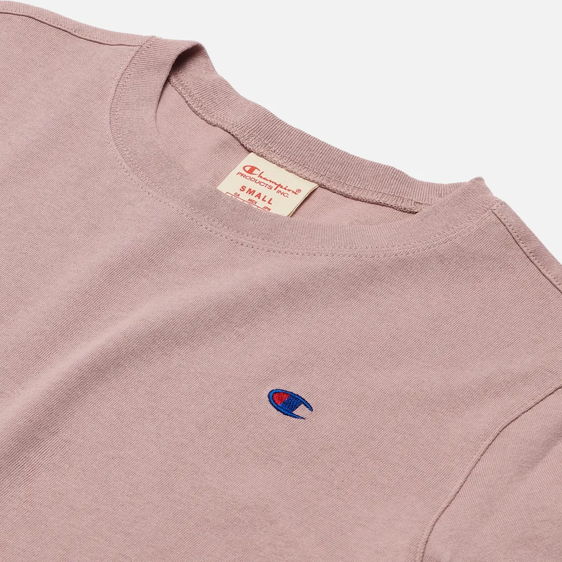Champion Reverse Weave Женская футболка Embroidered C Logo Chest And Sleeve