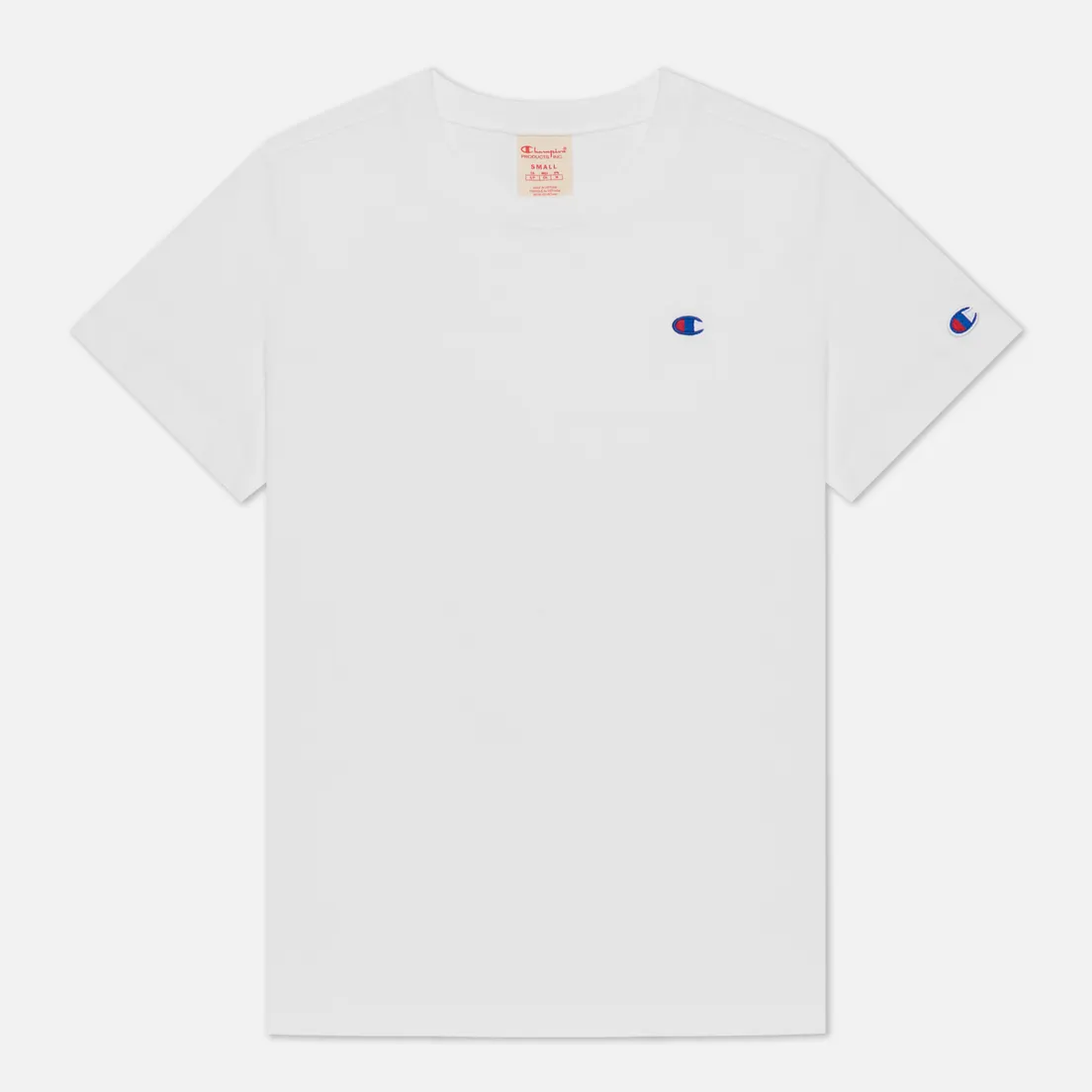 Champion Reverse Weave Женская футболка Embroidered C Logo Chest And Sleeve