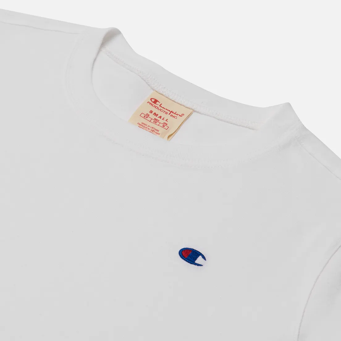 Champion Reverse Weave Женская футболка Embroidered C Logo Chest And Sleeve
