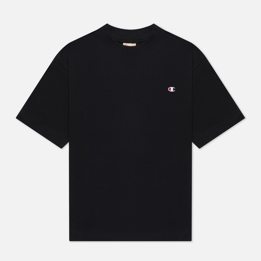 Champion Reverse Weave Женская футболка Embroidered C Logo Chest And Sleeve Cropped