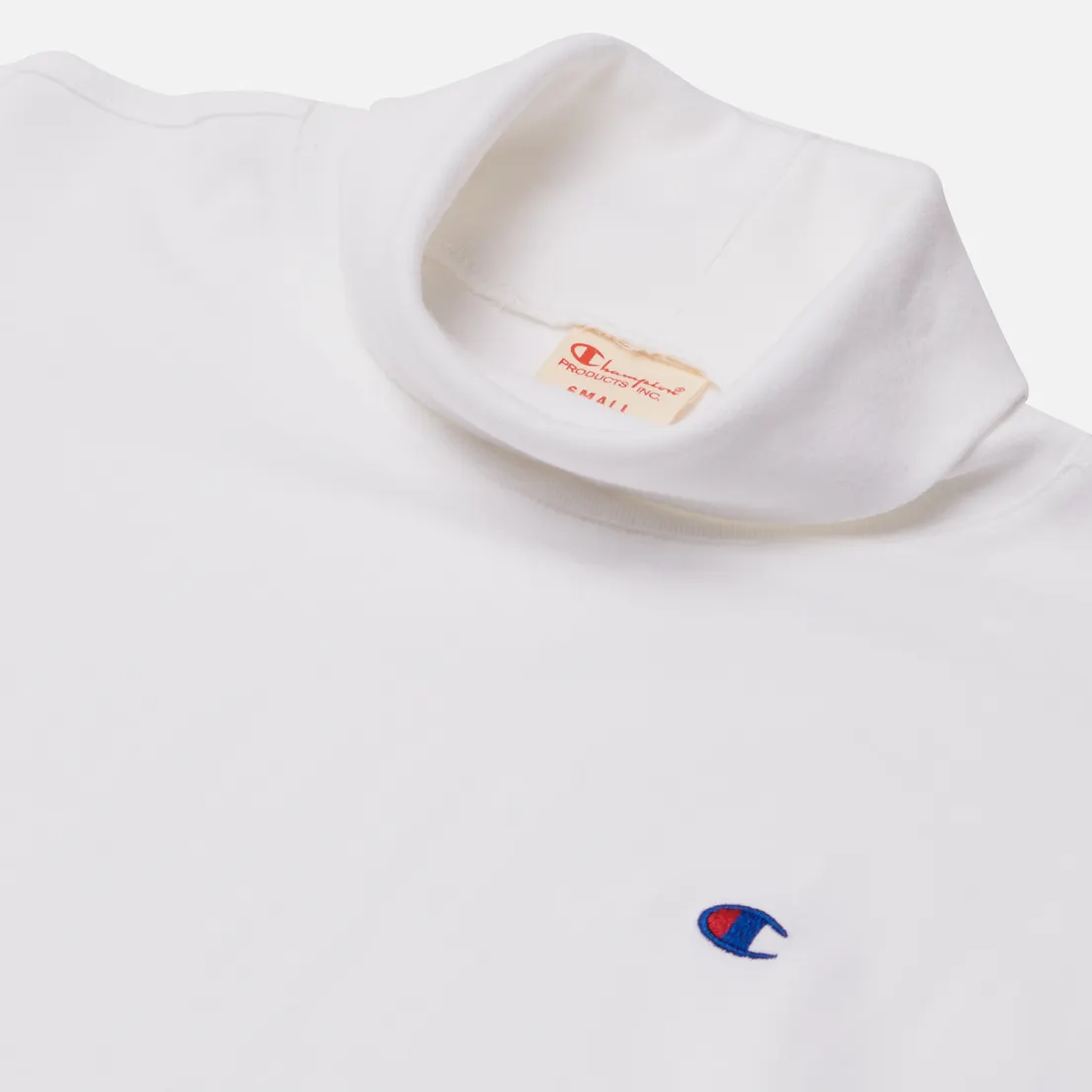 Champion Reverse Weave Женский лонгслив High Neck Embroidered C Logo Chest And Sleeve