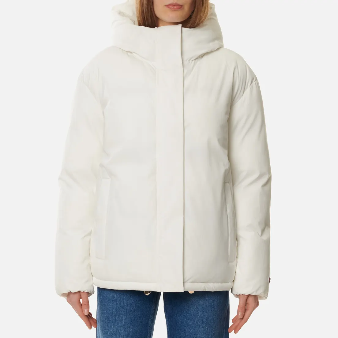 Champion Reverse Weave Женская куртка Water Repellent Hooded Padded