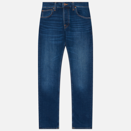 Мужские джинсы Nudie Jeans Grim Tim, цвет синий, размер 34/32