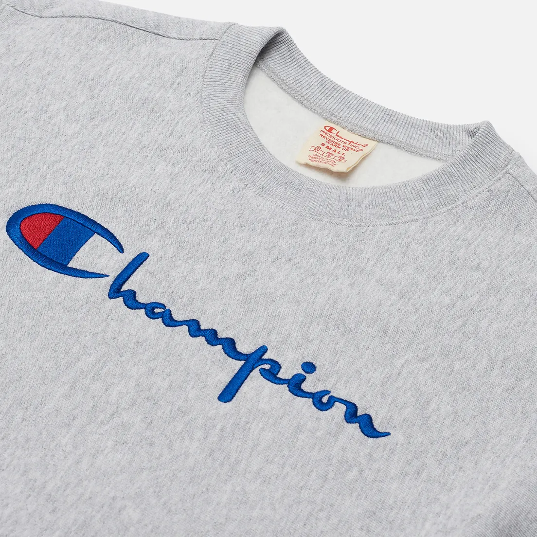 Champion Reverse Weave Женская толстовка Script Logo Chest And C Logo Sleeve