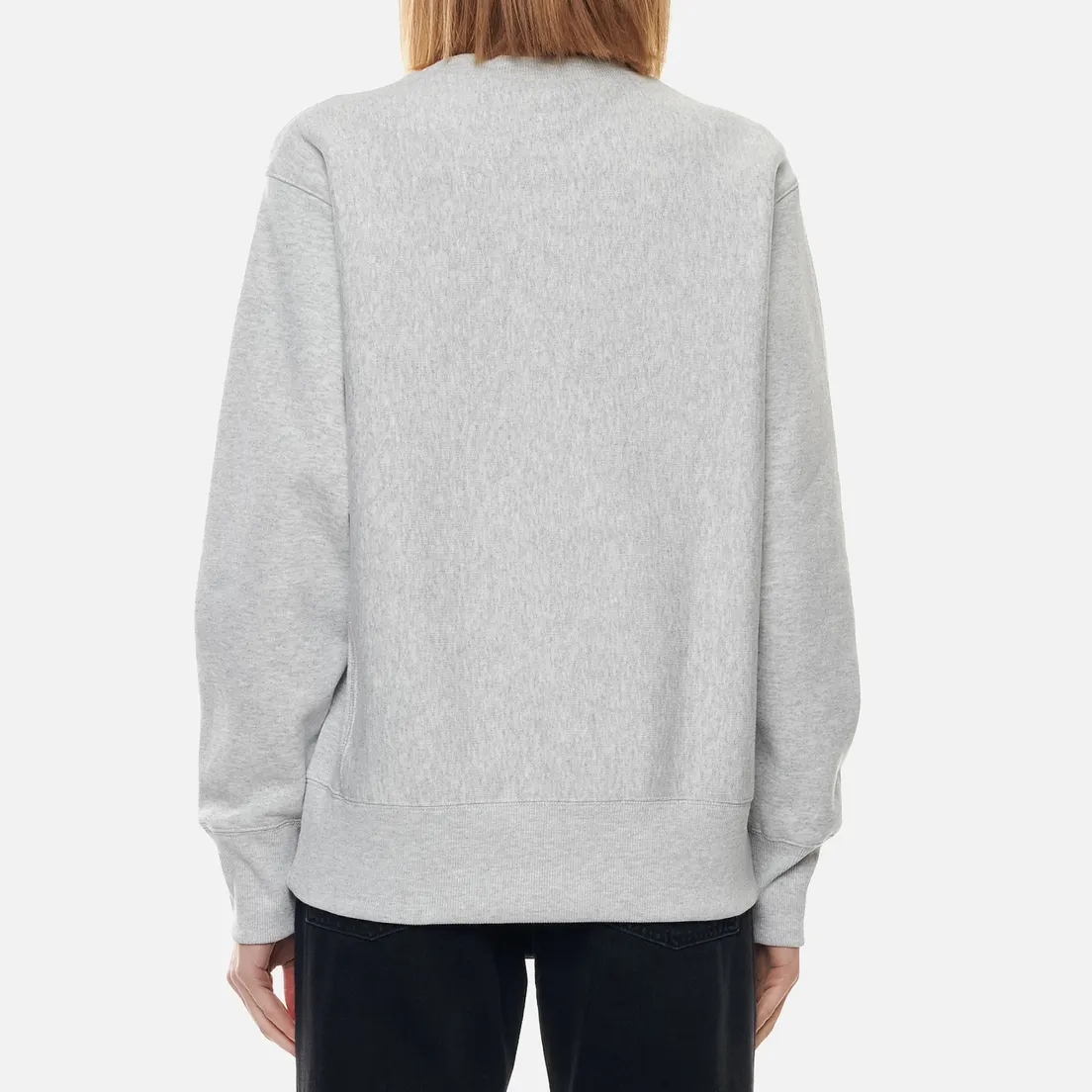 Champion Reverse Weave Женская толстовка Script Logo Chest And C Logo Sleeve