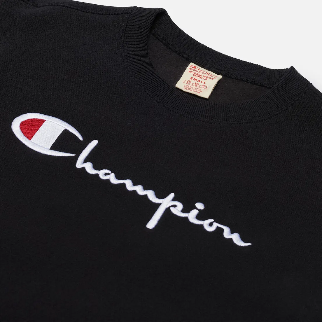 Champion Reverse Weave Женская толстовка Script Logo Chest And C Logo Sleeve