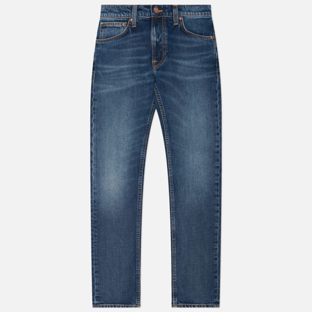 Мужские джинсы Nudie Jeans Lean Dean, цвет синий, размер 34/32