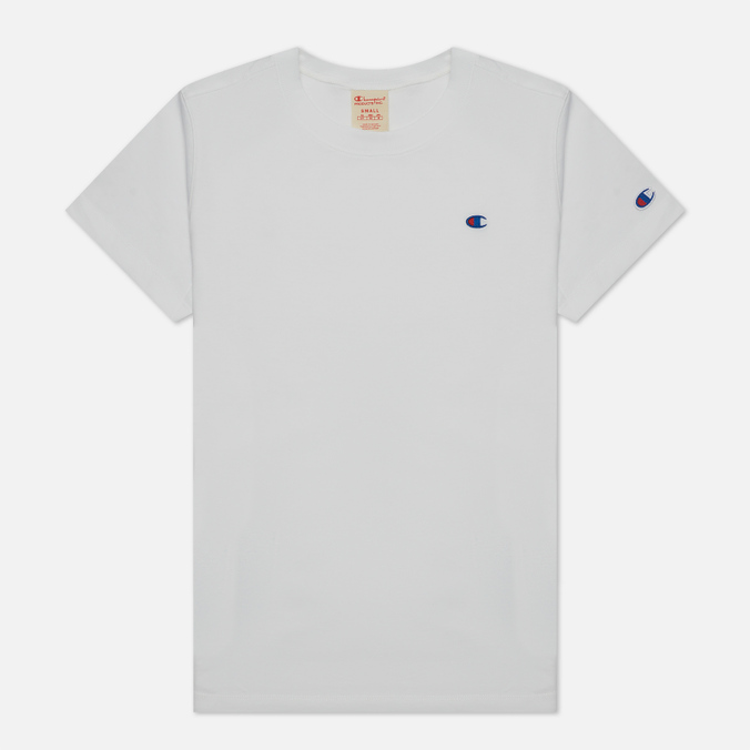 Женская футболка Champion Reverse Weave, цвет белый, размер XS