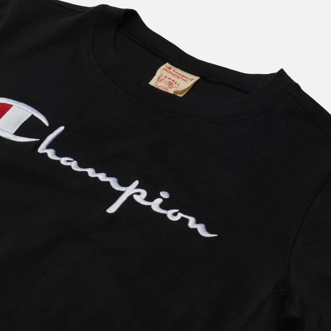 Champion Reverse Weave Женская футболка Big Logo Crew Neck Regular Fit