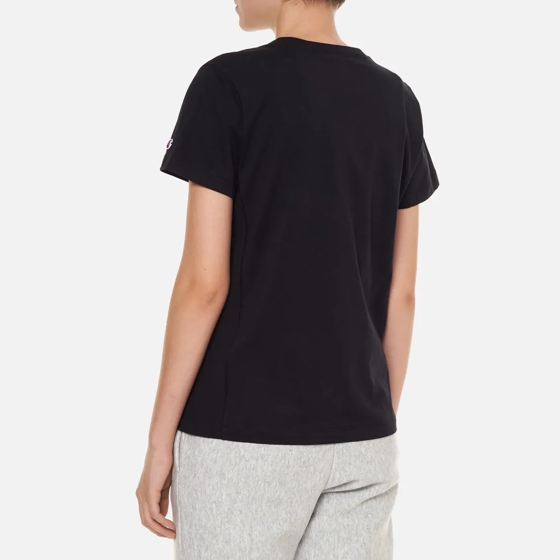 Champion Reverse Weave Женская футболка Big Logo Crew Neck Regular Fit
