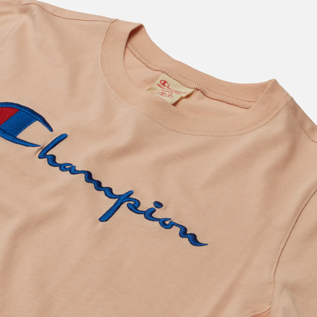 Champion Reverse Weave Женская футболка Big Logo Crew Neck Regular Fit