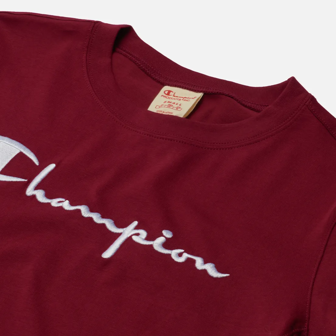 Champion Reverse Weave Женская футболка Big Logo Crew Neck Regular Fit