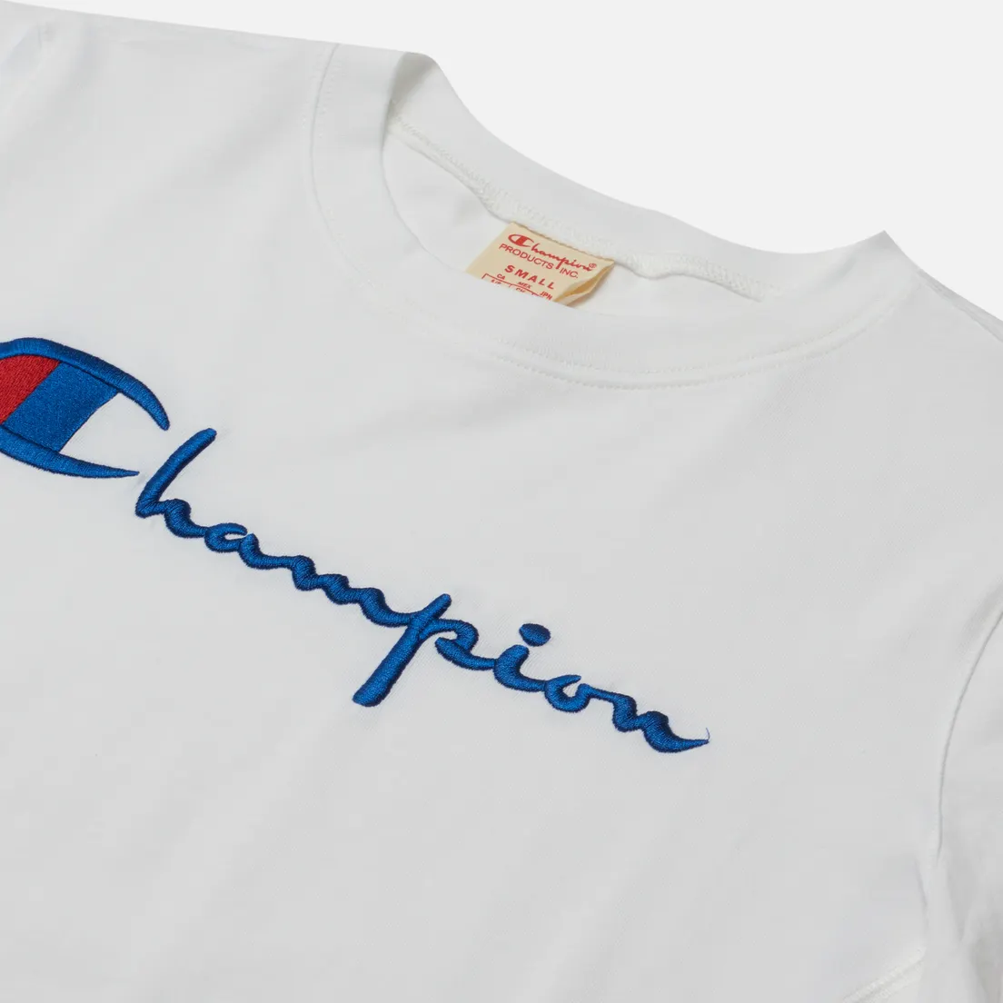 Champion Reverse Weave Женская футболка Big Logo Crew Neck Regular Fit