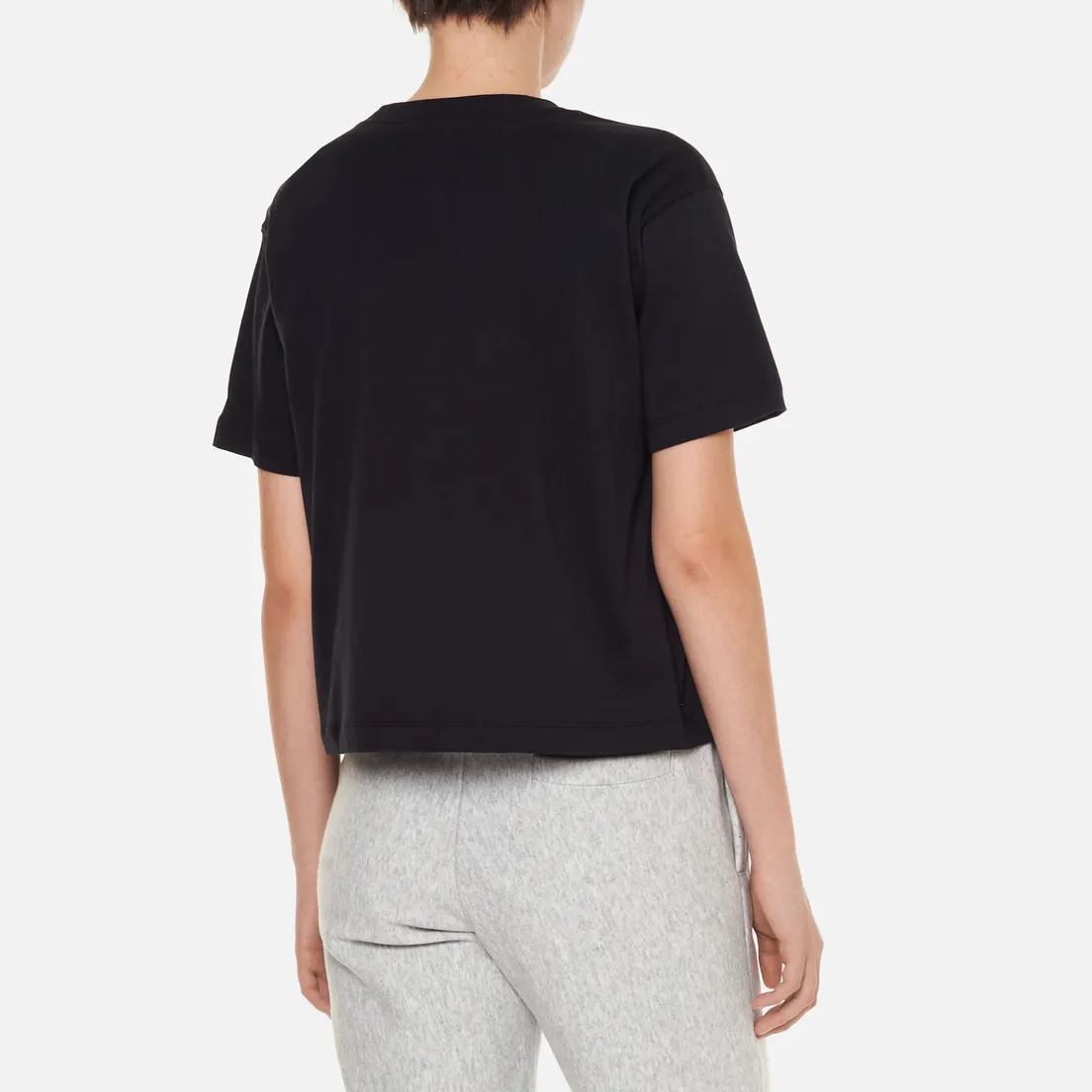 Champion Reverse Weave Женская футболка C Logo Cropped Custom Fit