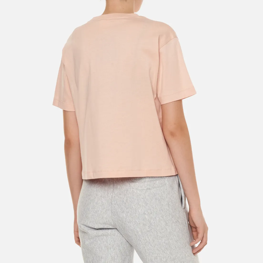 Champion Reverse Weave Женская футболка C Logo Cropped Custom Fit