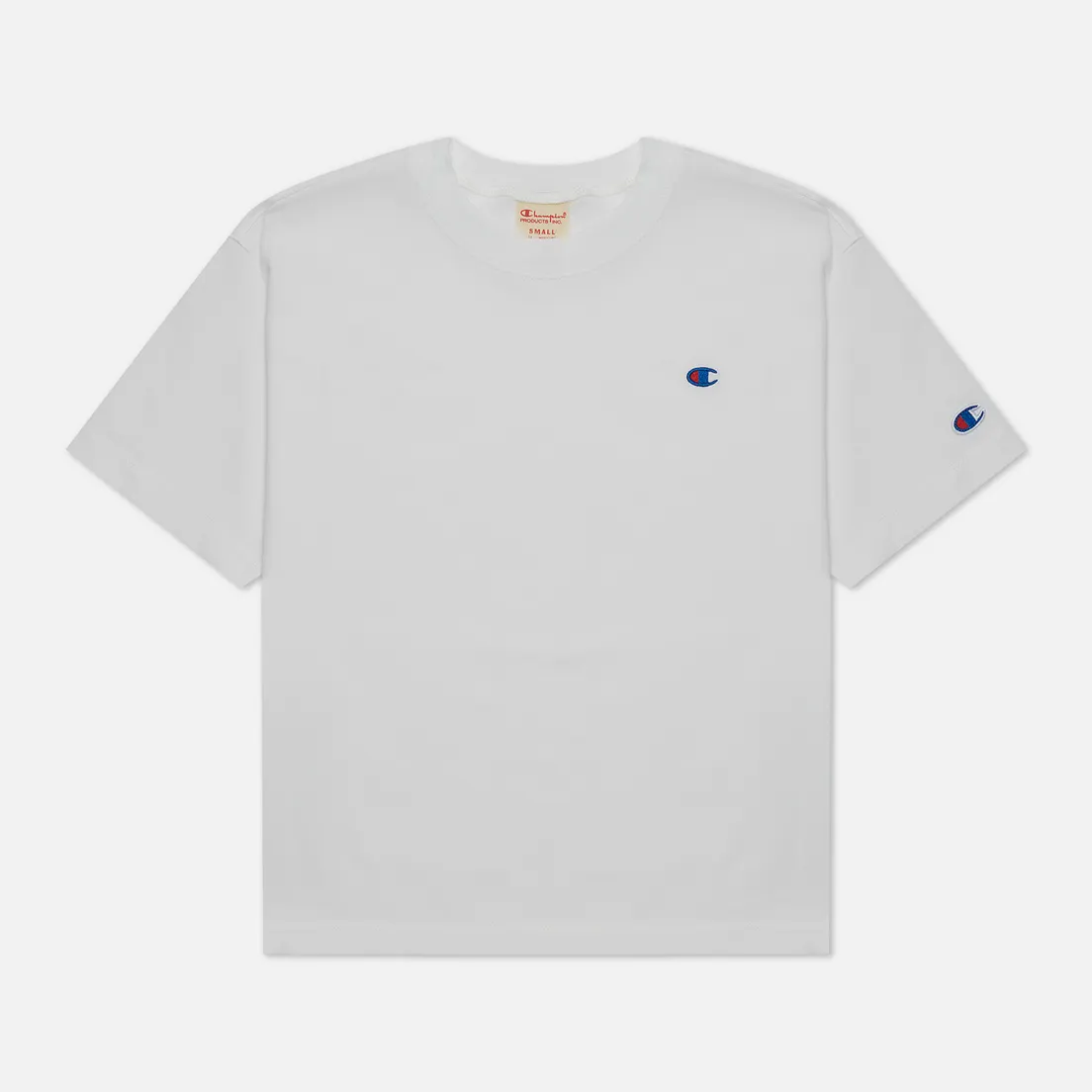 Champion Reverse Weave Женская футболка C Logo Cropped Custom Fit