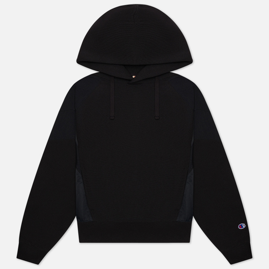 Женская толстовка Champion Reverse Weave Poly Brushed Fleece Hoodie Black