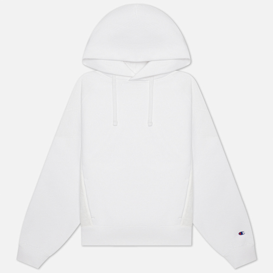 Женская толстовка Champion Reverse Weave Poly Brushed Fleece Hoodie White