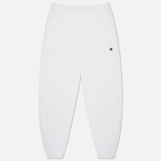 Женские брюки Champion Reverse Weave Poly Brushed Fleece Elastic Cuff White
