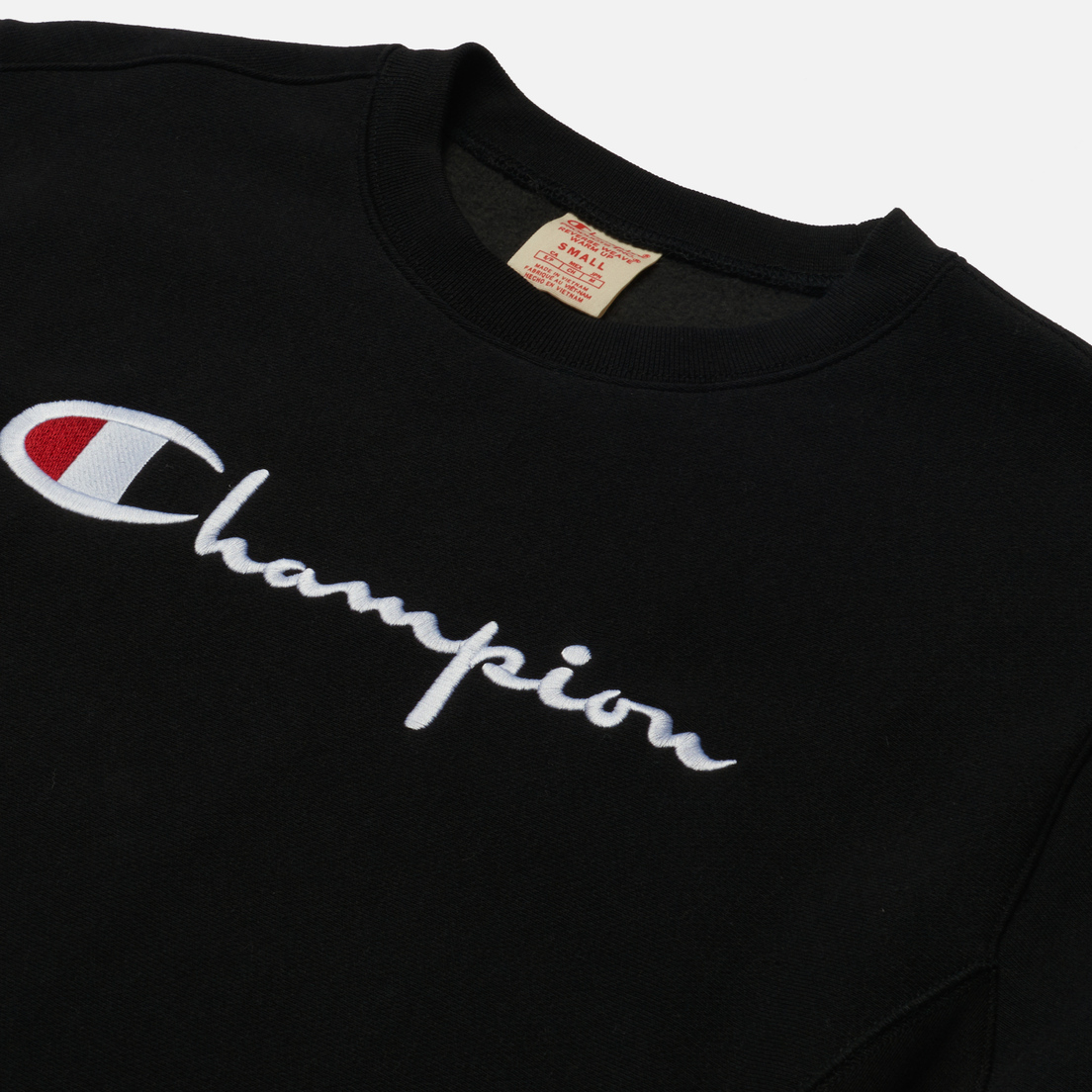 Champion Reverse Weave Женская толстовка Script Logo Crew Neck Regular Fit