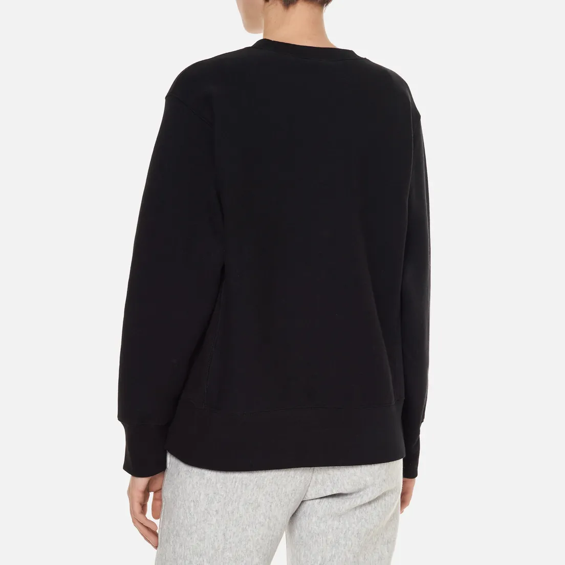 Champion Reverse Weave Женская толстовка Script Logo Crew Neck Regular Fit