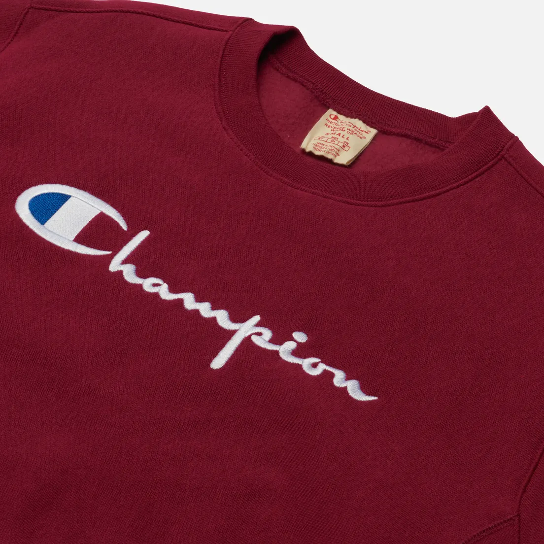 Champion Reverse Weave Женская толстовка Script Logo Crew Neck Regular Fit