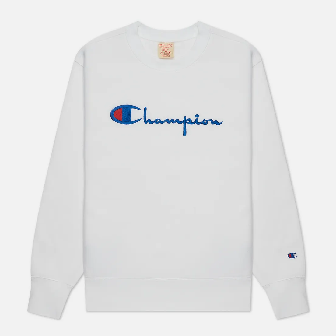 Champion Reverse Weave Женская толстовка Script Logo Crew Neck Regular Fit