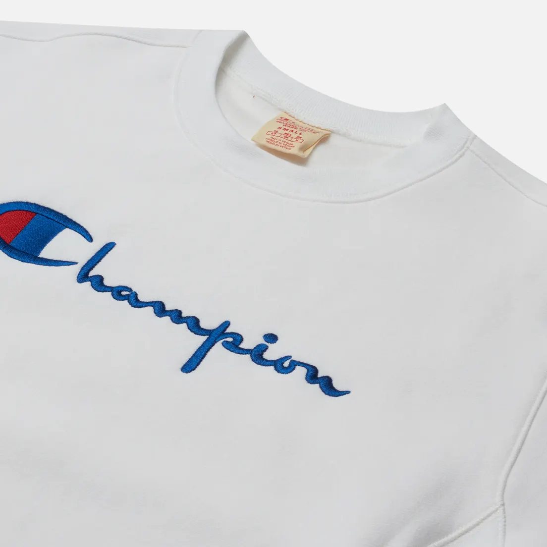 Champion Reverse Weave Женская толстовка Script Logo Crew Neck Regular Fit