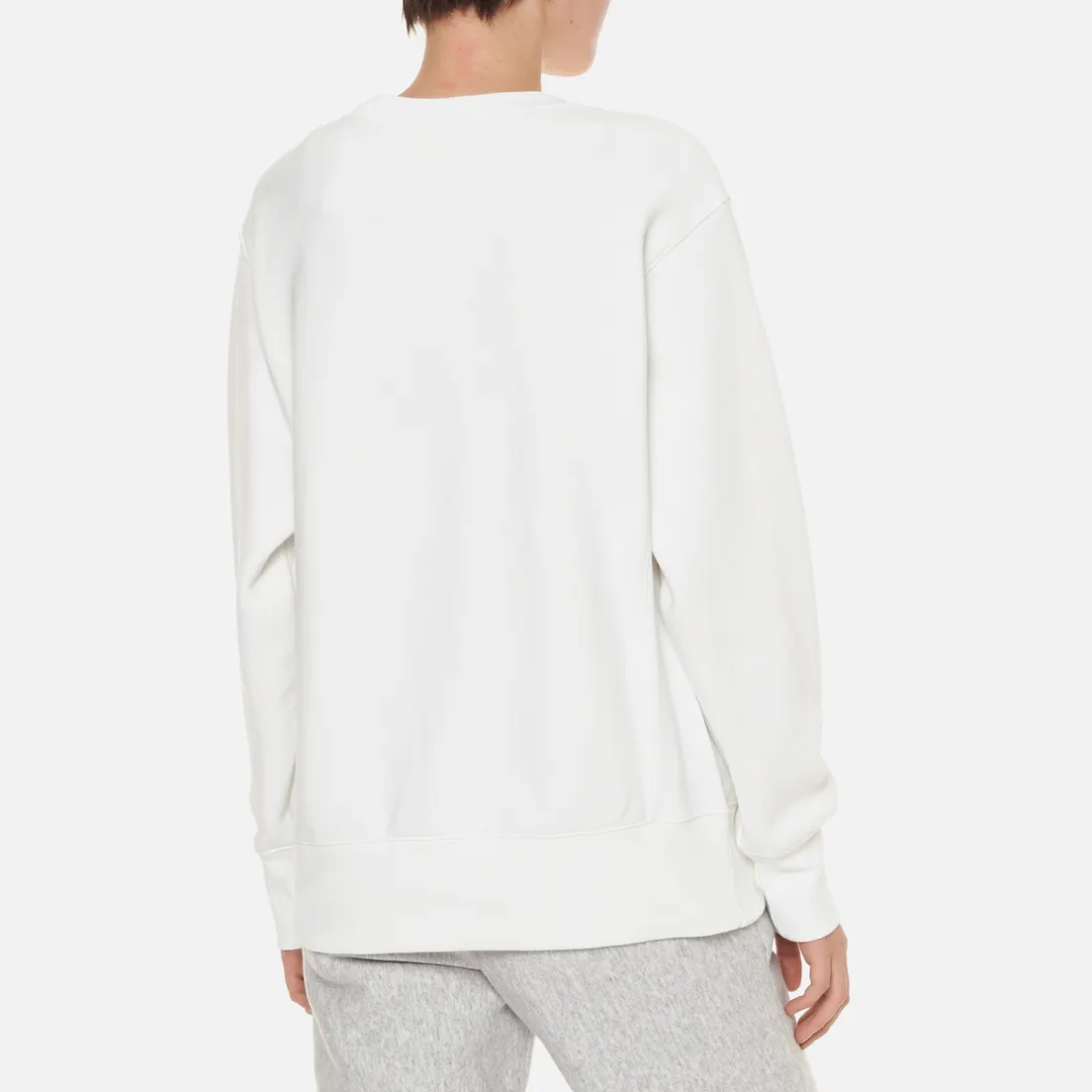 Champion Reverse Weave Женская толстовка Script Logo Crew Neck Regular Fit