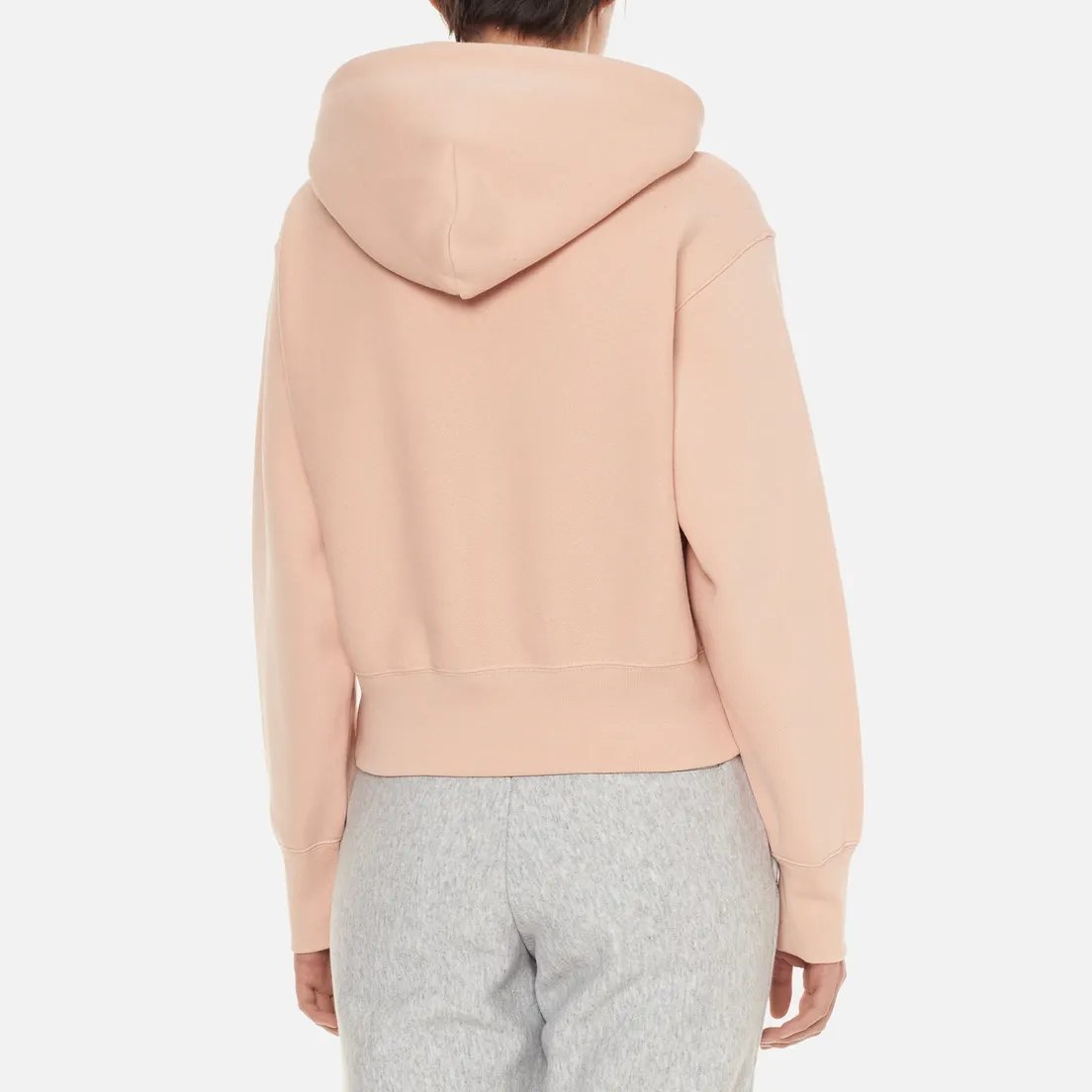 Champion Reverse Weave Женская толстовка C Logo Cropped Hoodie Custom Fit