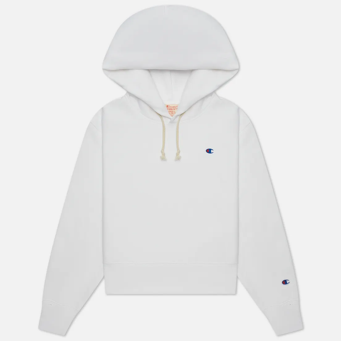 Champion Reverse Weave Женская толстовка C Logo Cropped Hoodie Custom Fit