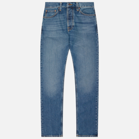 Мужские джинсы Nudie Jeans Steady Eddie II, цвет голубой, размер 30/32