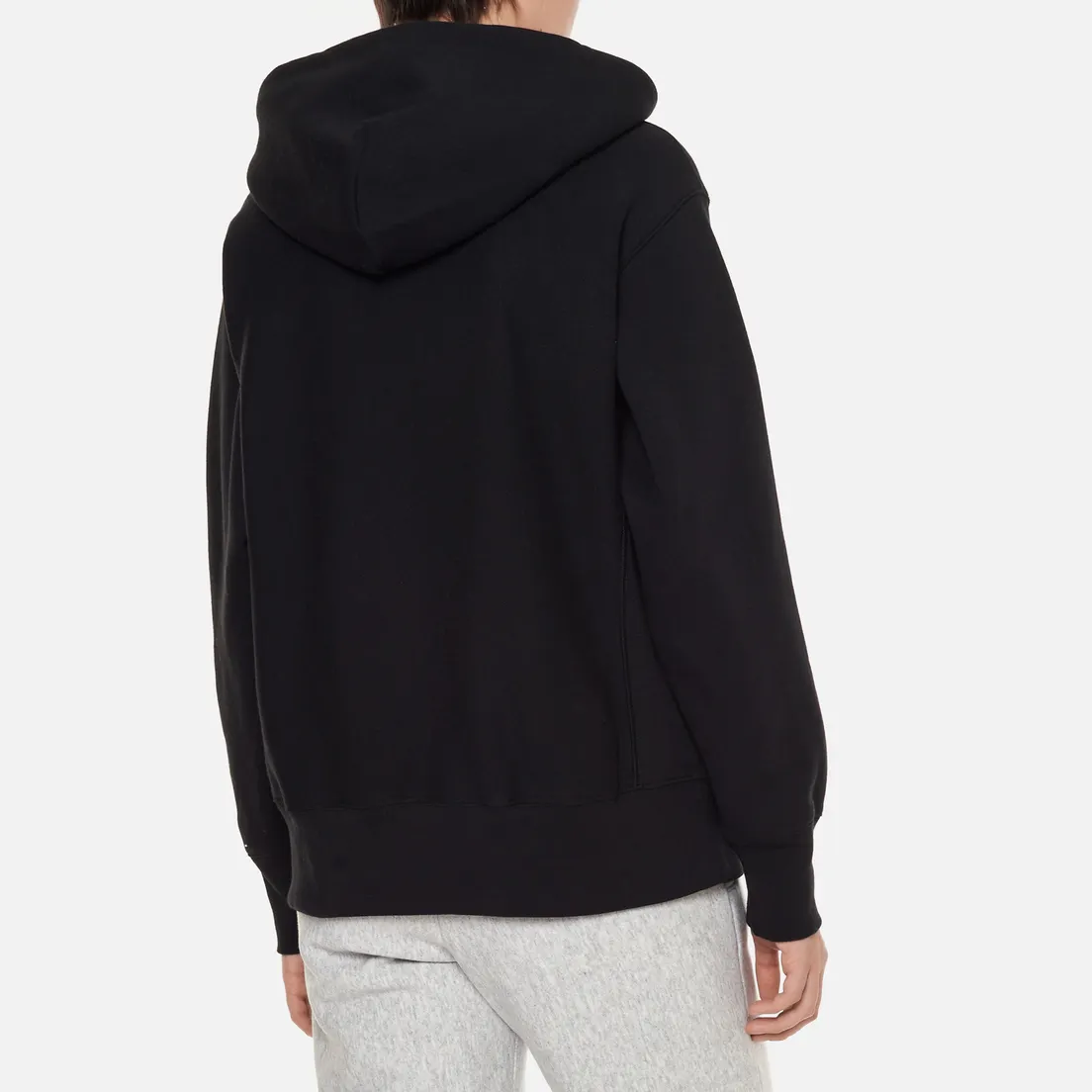 Champion Reverse Weave Женская толстовка Script Logo Hoodie Regular Fit