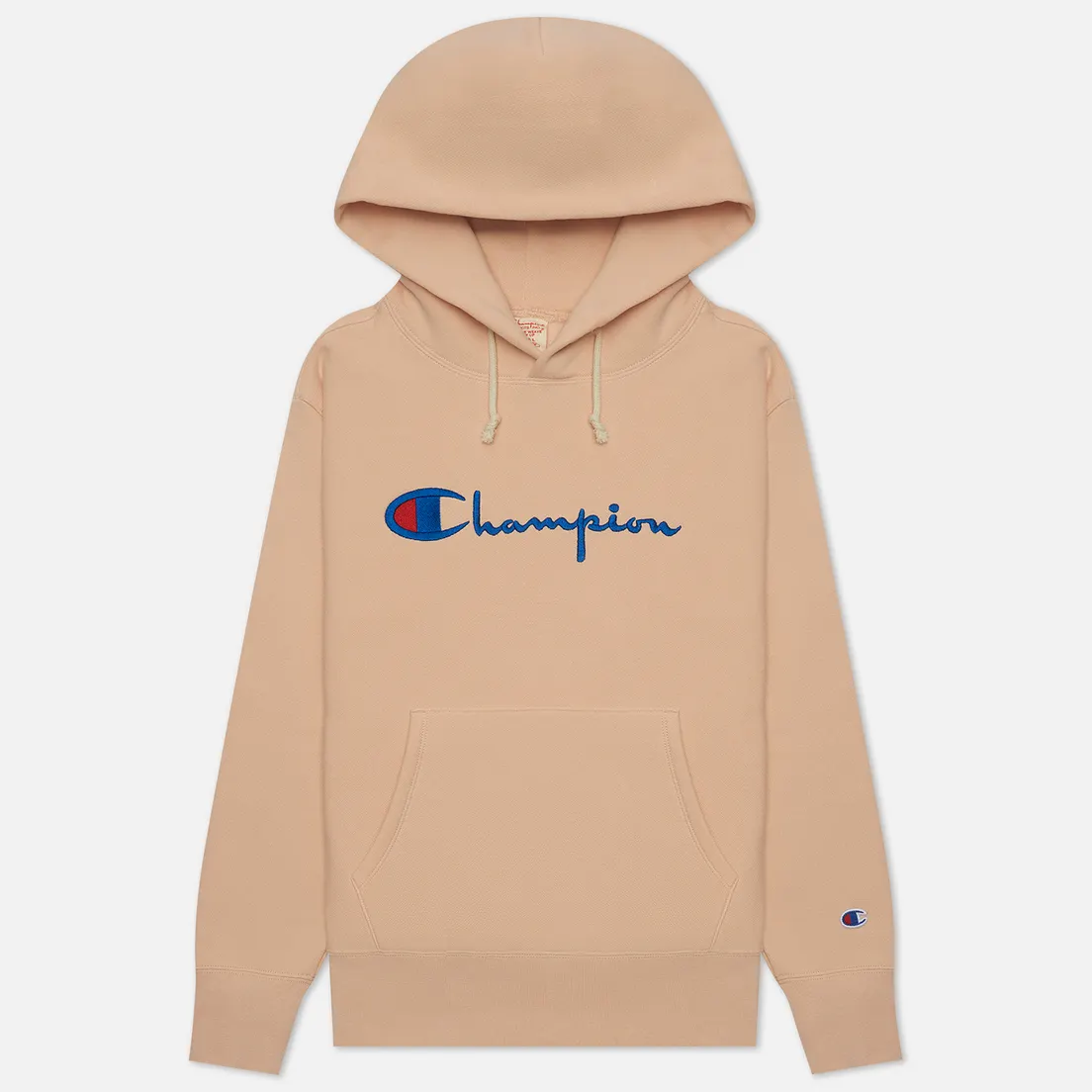 Champion Reverse Weave Женская толстовка Script Logo Hoodie Regular Fit