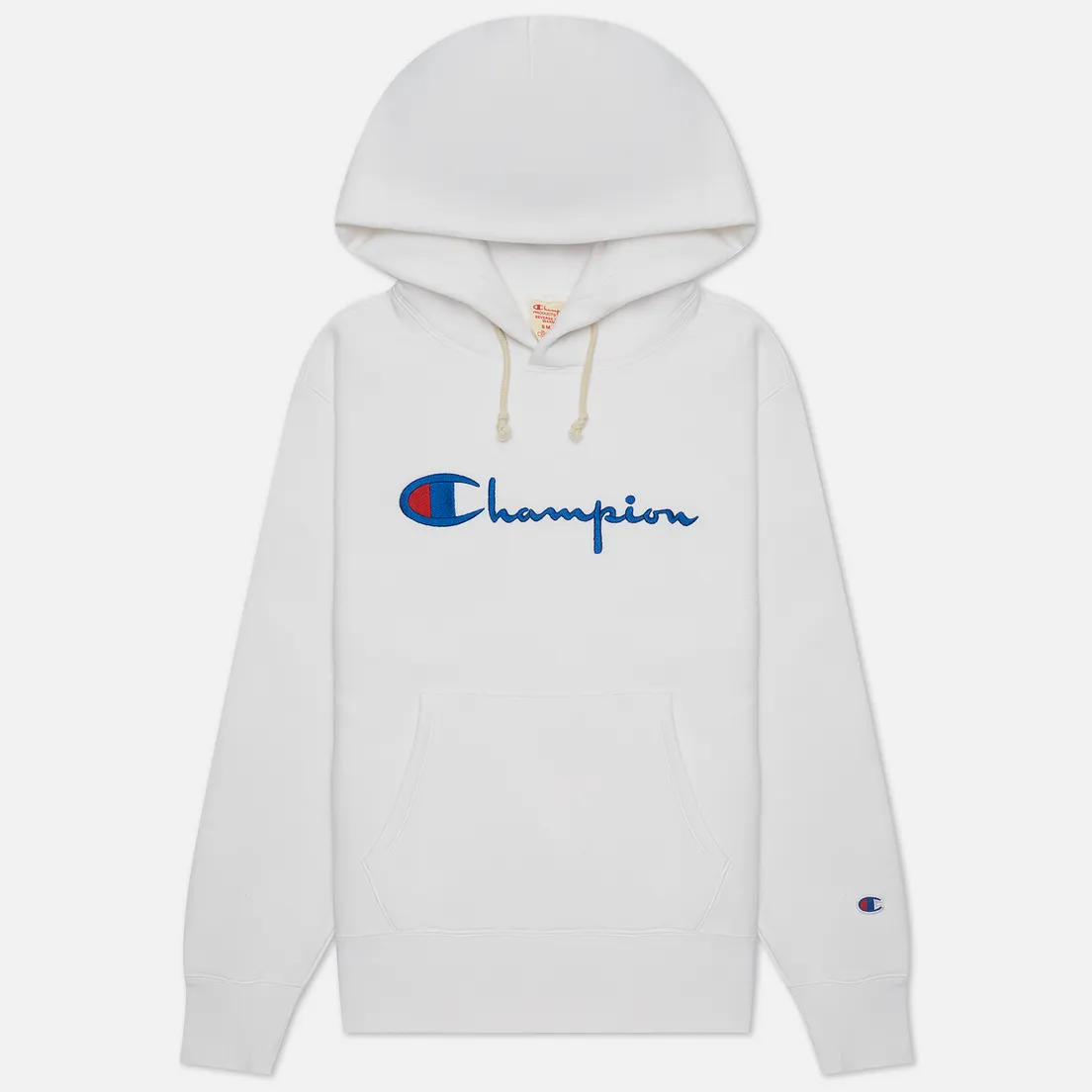 Champion Reverse Weave Женская толстовка Script Logo Hoodie Regular Fit