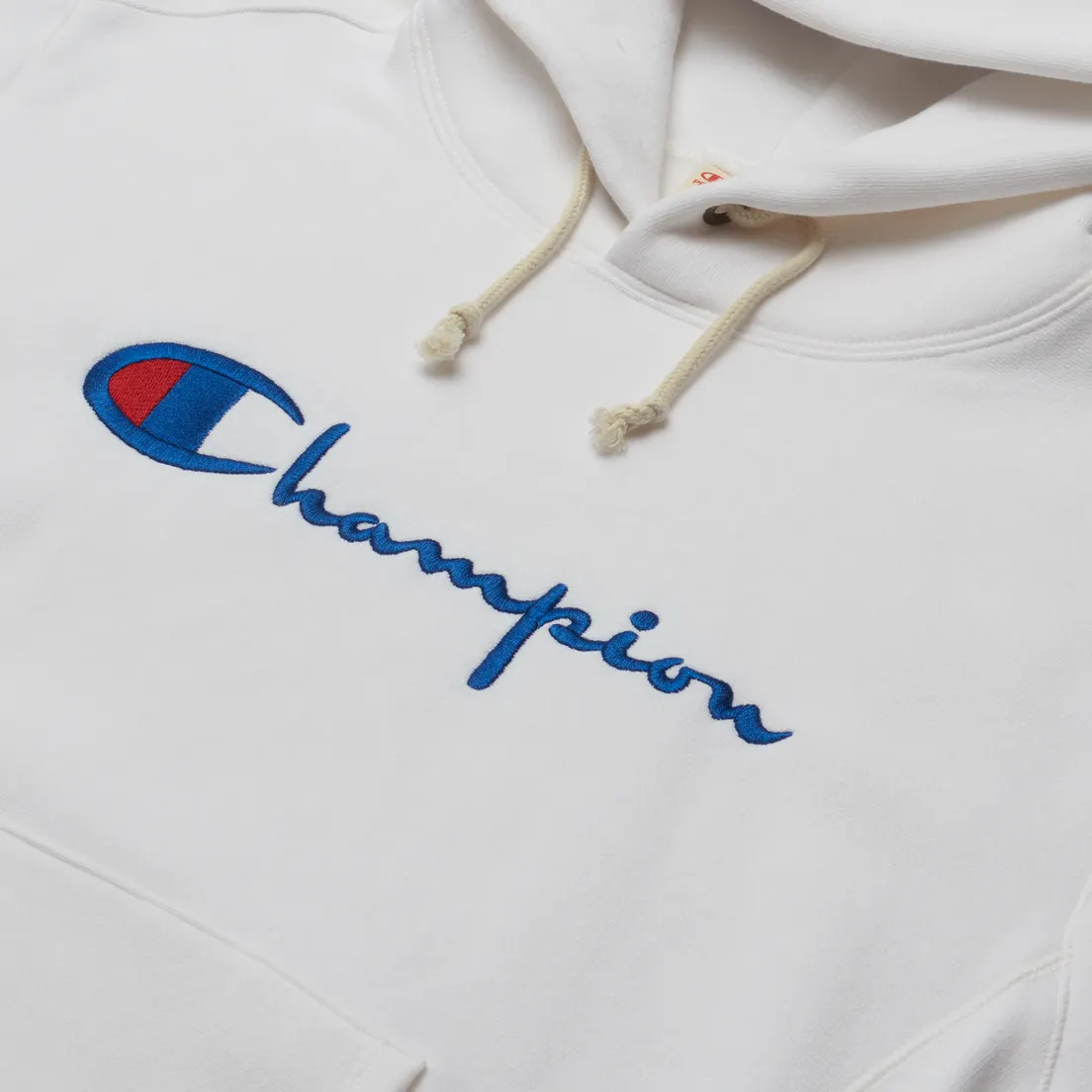Champion Reverse Weave Женская толстовка Script Logo Hoodie Regular Fit