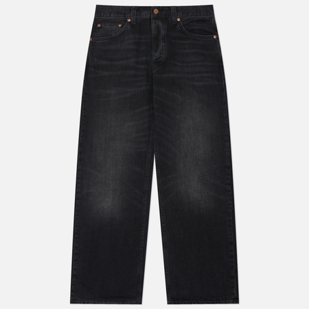 Мужские джинсы Nudie Jeans Loud Larry, цвет чёрный, размер 36/32