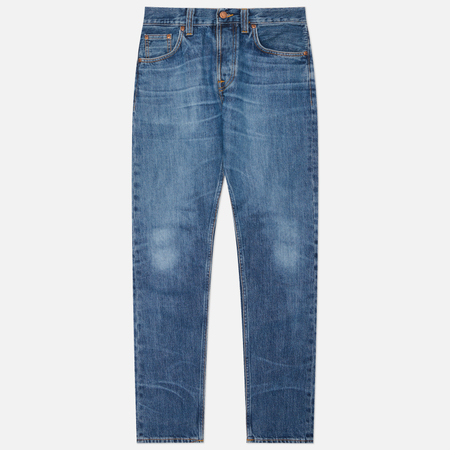 Мужские джинсы Nudie Jeans Steady Eddie II, цвет голубой, размер 30/32