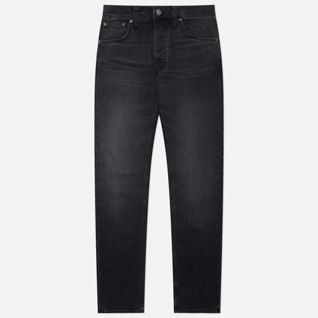 Мужские джинсы Nudie Jeans Grim Tim, цвет чёрный, размер 36/32