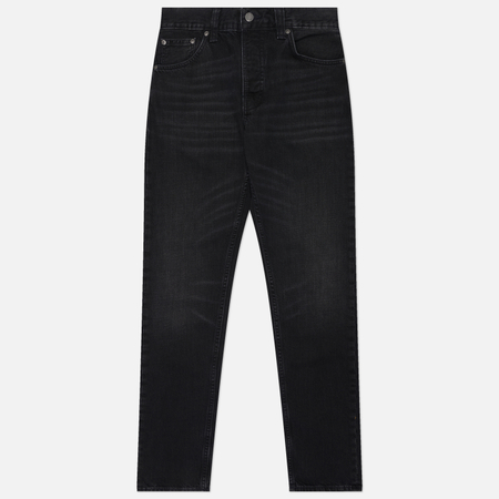 Мужские джинсы Nudie Jeans Steady Eddie II, цвет чёрный, размер 32/32