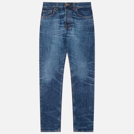 Мужские джинсы Nudie Jeans Steady Eddie II, цвет синий, размер 30/32