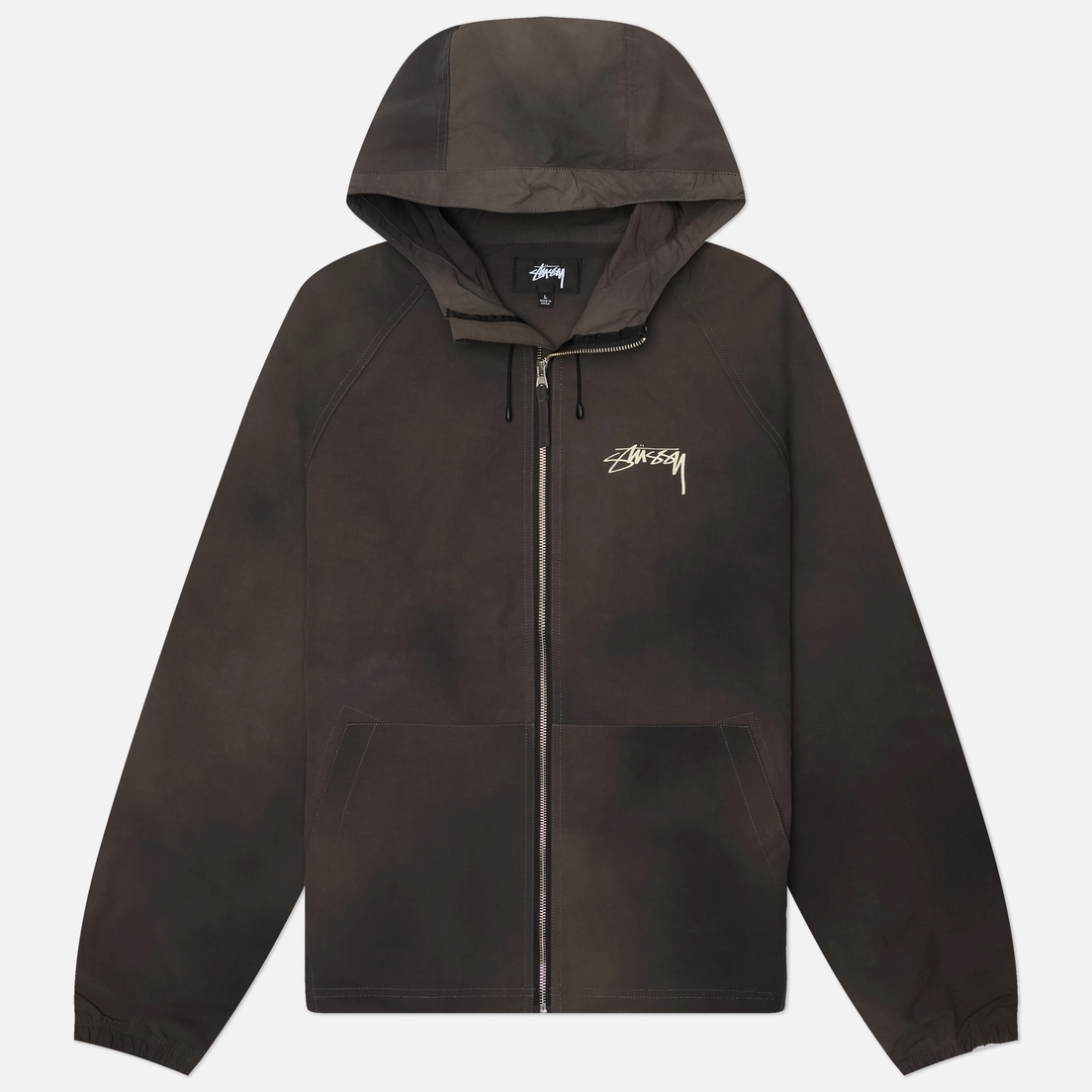 Stussy Мужская куртка ветровка Beach Shell Wave Dye