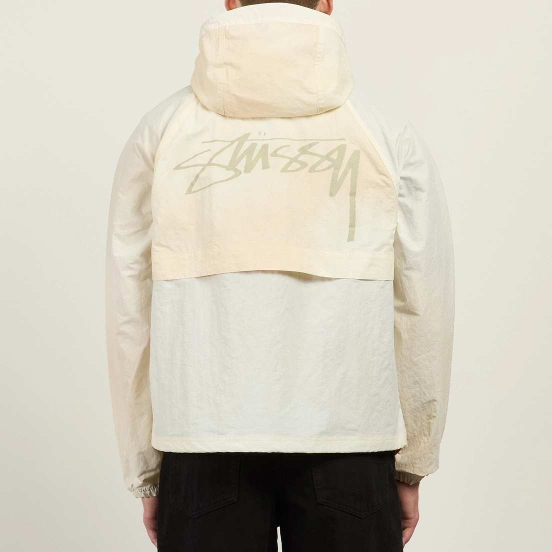 Stussy Мужская куртка ветровка Beach Shell Wave Dye