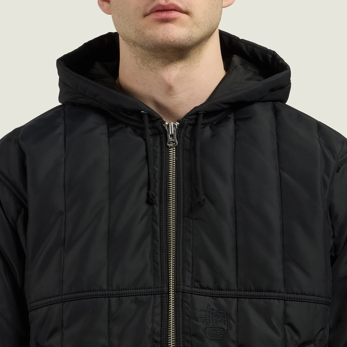 Stussy Мужская стеганая куртка Quilted Nylon Work