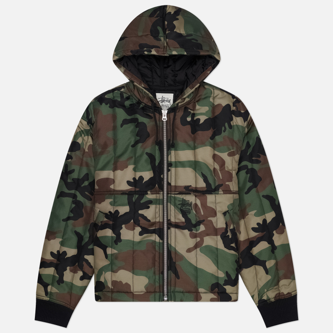 Мужская стеганая куртка Stussy Quilted Nylon Work 33990₽