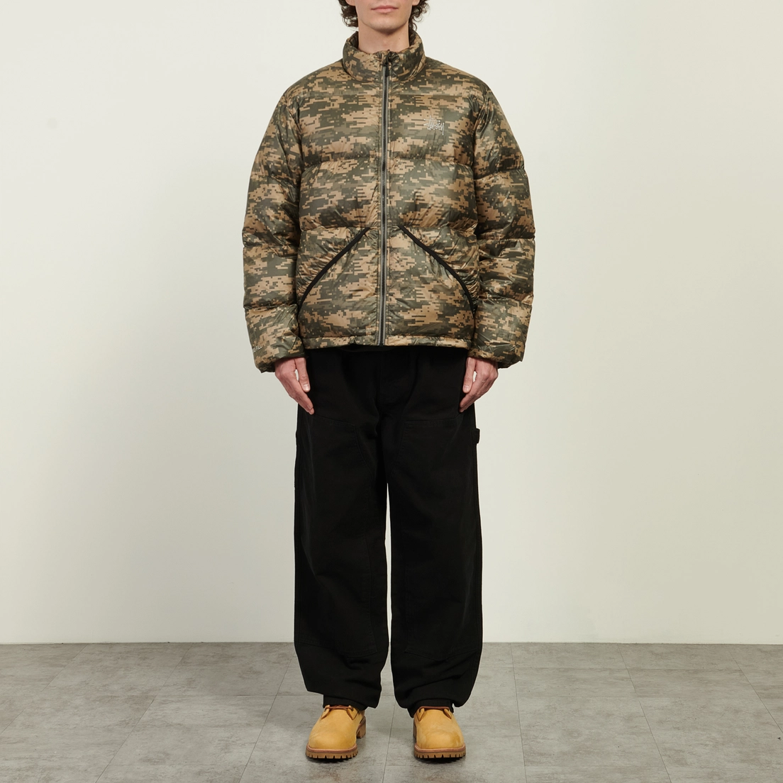 Stussy Мужской пуховик Micro Ripstop Down Mock