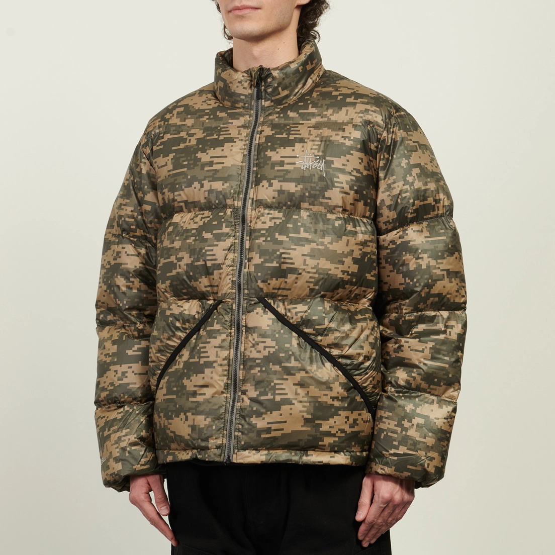 Stussy Мужской пуховик Micro Ripstop Down Mock