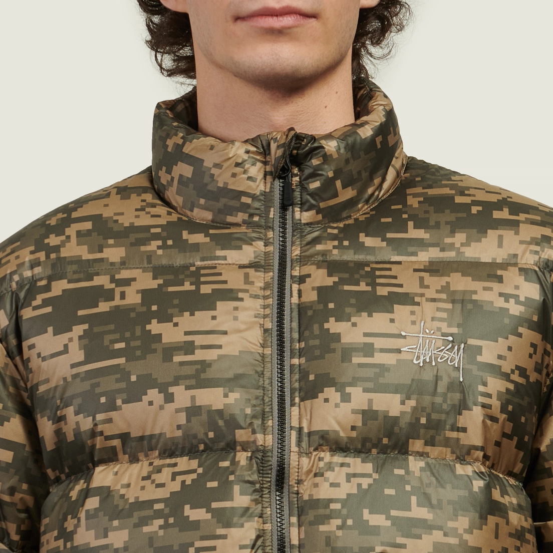 Stussy Мужской пуховик Micro Ripstop Down Mock