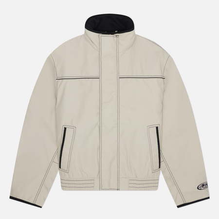 Мужская демисезонная куртка Stussy Insulated Built, цвет бежевый, размер S